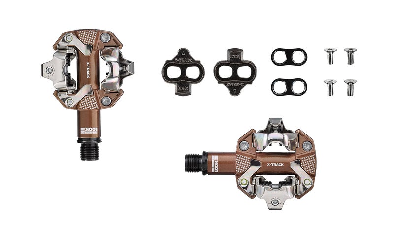 LOOK Cycle - X-Track Gravel - Bronze - MTB and Gravel Bike Pedals - Clipless Pedals - Image 3